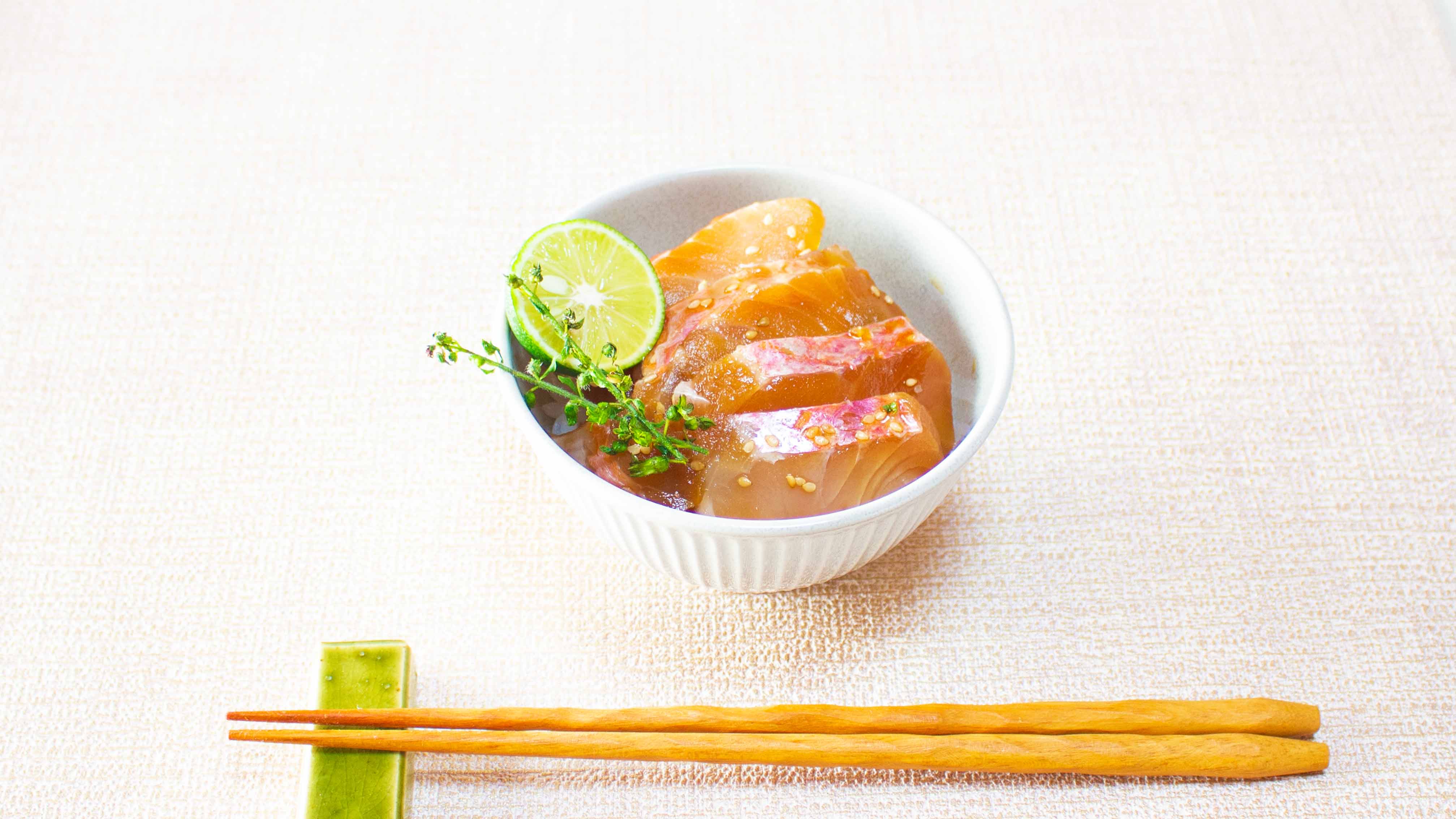 一膳づけ丼の具　金目鯛