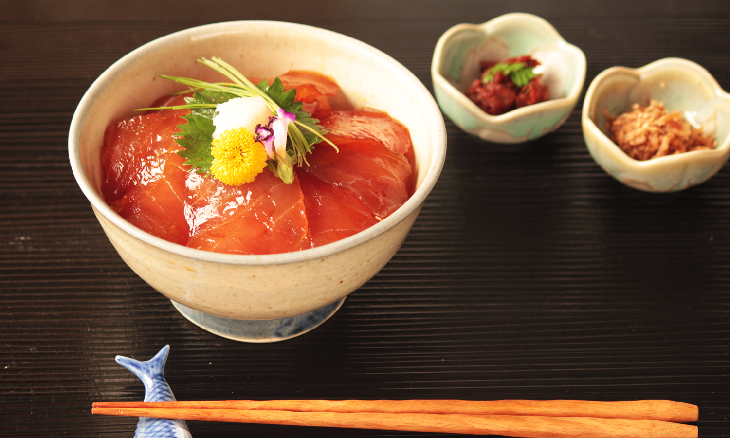 づけ丼の具　びんとろ