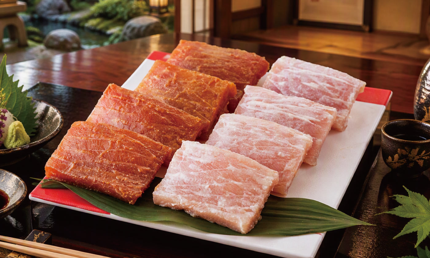 【季節限定　送料込み】特上めかじき味噌漬・粕漬詰合　８切入